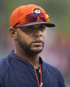 Jonathan Villar in Houston, before being traded to the Brewers